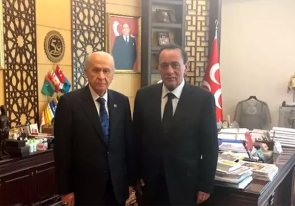 Alaattin Çakıcı, MHP Lideri Devlet Bahçeli'yi ziyaret etti