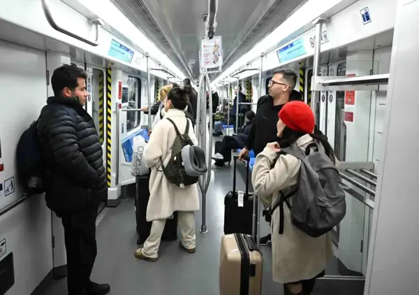 Gayrettepe-İstanbul Havalimanı Metro Hattı Günlük Yolcu Taşıma Rekoru Kırdı