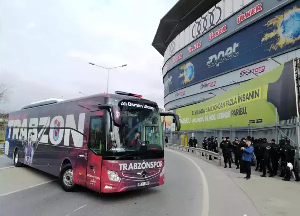 Trabzonspor, Kadıköy'e geldi