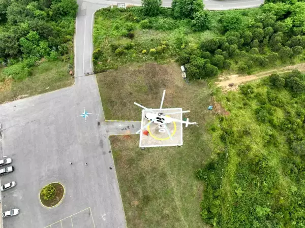 İstanbul'da helikopter destekli nefes kesen yangın söndürme tatbikatı