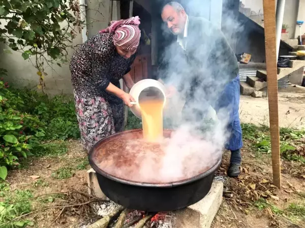 Son dakika haberleri | Giresun'da elma pekmezi mesaisi başladı