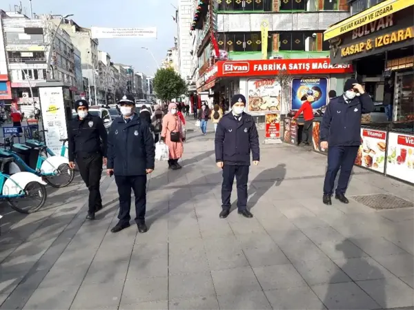 Zeytinburnu'nda korona virüs denetimi