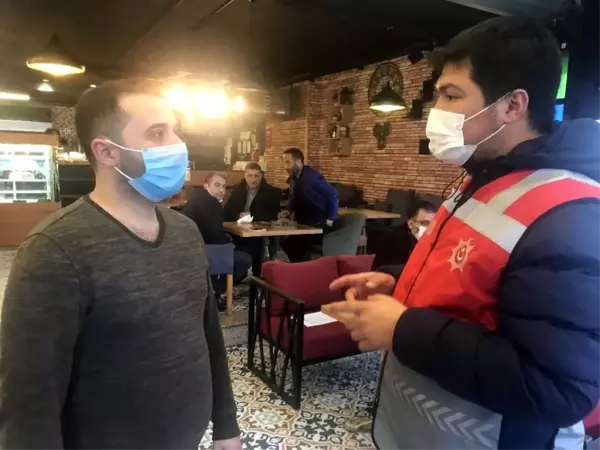 Esenyurt'ta kafe, lokanta ve kıraathanelere polis denetimi