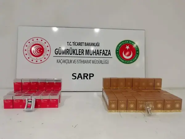 Sarp'tan kaçakçılara geçit yok