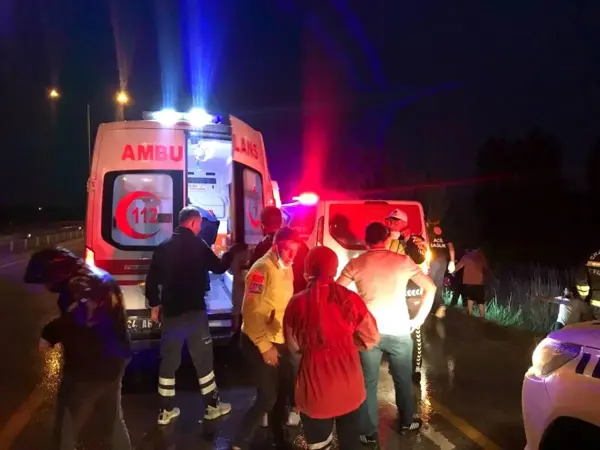 Erzincan'da trafik kazası: 3 yaralı