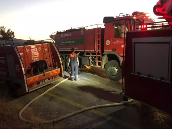 Son dakika... Milas'ta ormanlık alanda çıkan yangında 2 hektar alan zarar gördü