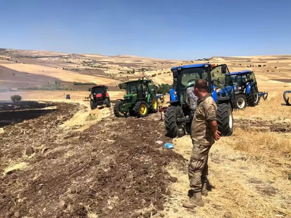 Tunceli'de 150 dönümlük ekili alan küle döndü