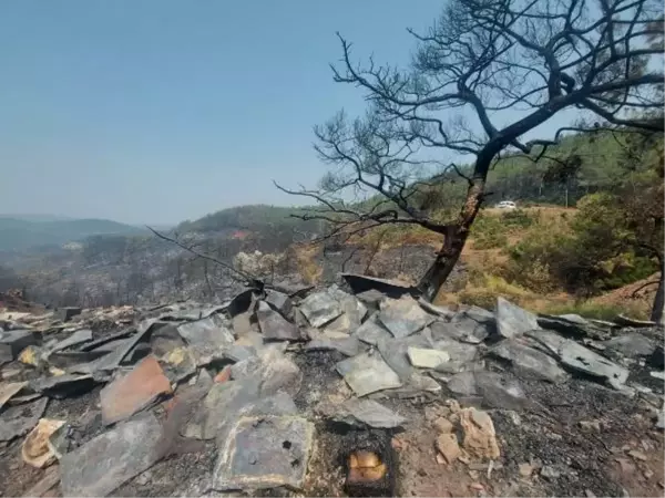 Son dakika! Marmaris'teki yangında 9'uncu günde; alevlere bir noktada müdahale sürüyor