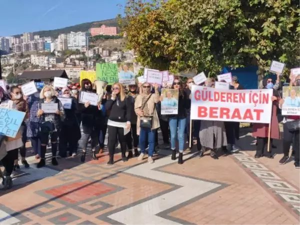 GEMLİK'TE KADINLAR GÜLDEREN YEŞİLDAĞ İÇİN YÜRÜDÜ