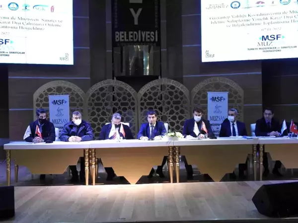 Müzisyenler ve Sanatçılar Federasyonu Gaziantep'te toplandı