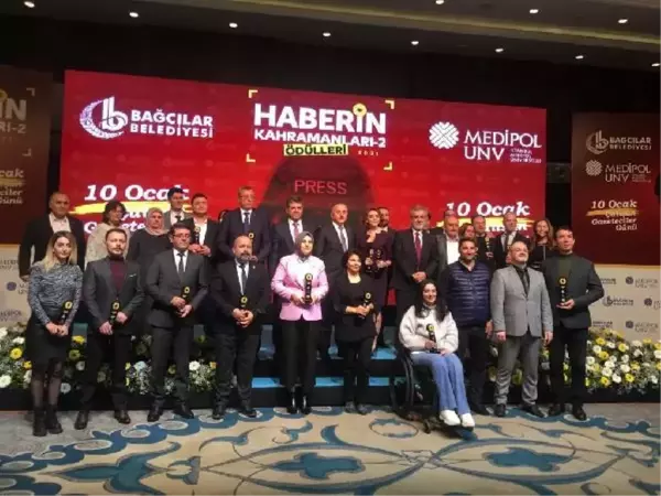 Haberin Kahramanları Ödül Töreni'nde fedakar ve cesur gazeteciler ödüllendirildi