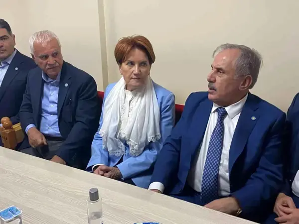 İYİ Parti Genel Başkanı Akşener Diyarbakır'da