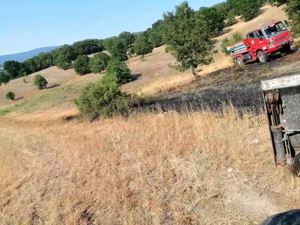 Su işçilerinin dikkati orman yangınını önledi