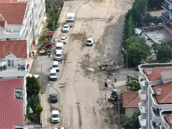 Bursa haberleri | MUDANYA'DA SEL FELAKETİNİN YARALARI SARILIYOR