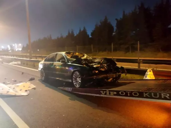 Pendik Kurtköy TEM Otoyolu'nda Otomobil Kazası: 4 Kişi Hayatını Kaybetti