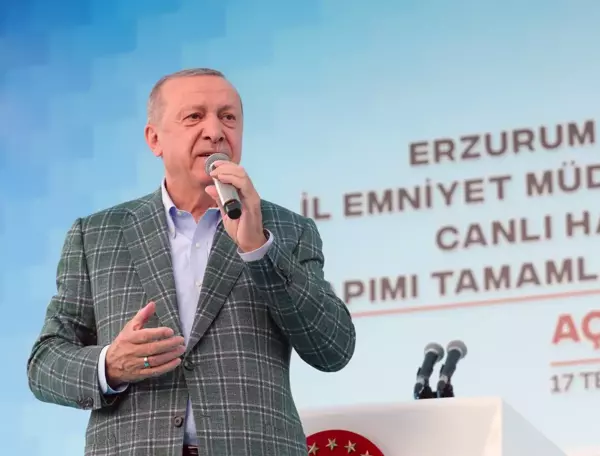 Cumhurbaşkanı Erdoğan Erzurum'da toplu açılış töreninde konuştu: (2)