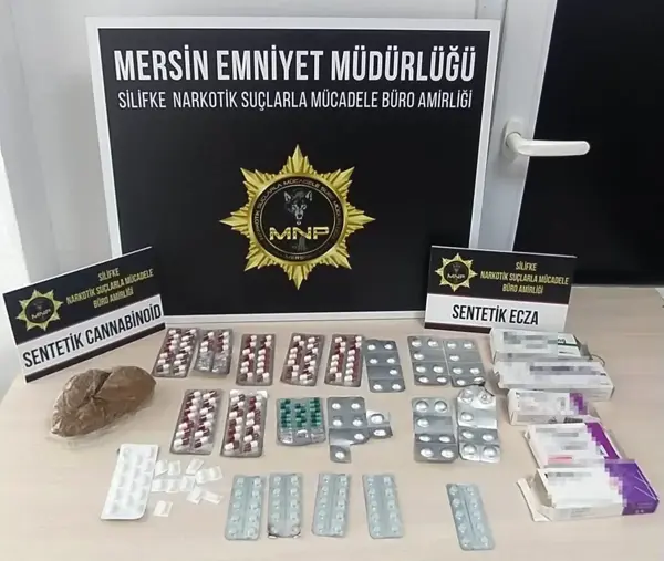 Mersin'de uyuşturucu operasyonu: 2 şüpheli tutuklandı