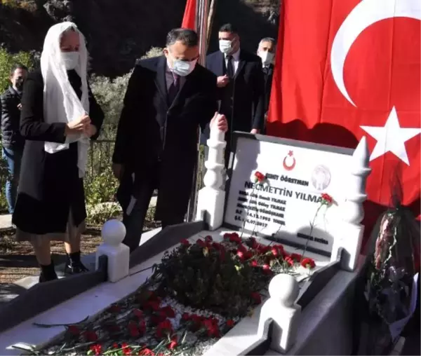 Son dakika haber... Necmettin öğretmenin kabrinde 24 Kasım 4. kez buruk geçti