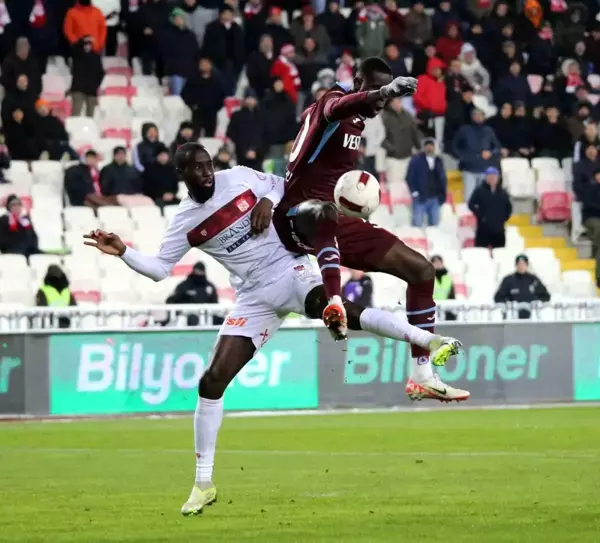 Sivasspor ve Trabzonspor Berabere Kaldı