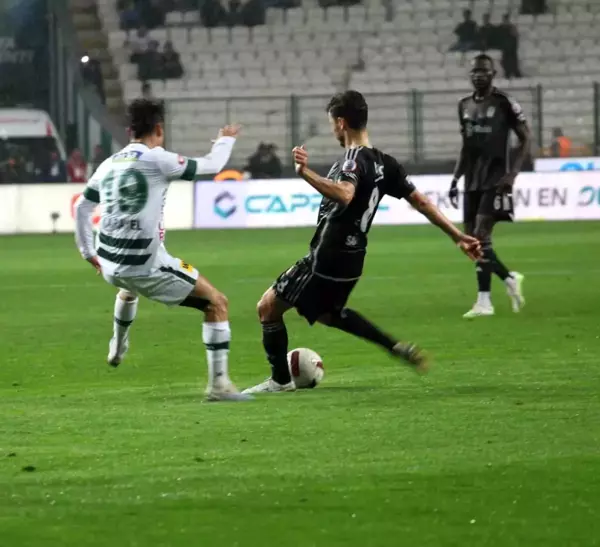 Beşiktaş, Konyaspor'u 2-0 Mağlup Etti