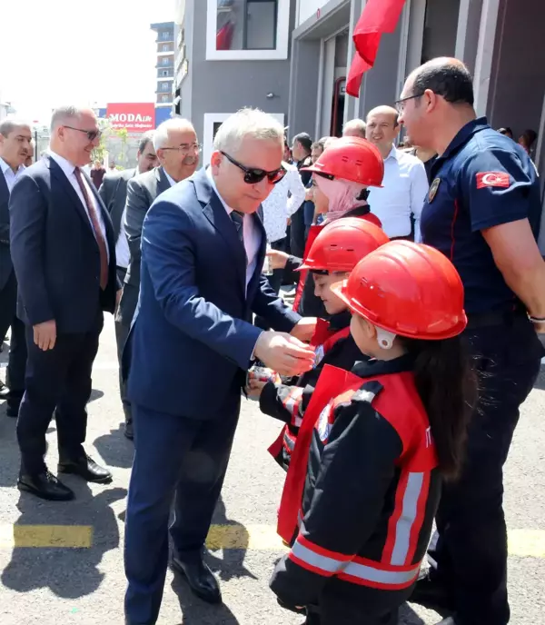 Son dakika gündem: Yeni itfaiye binası hizmete açıldı