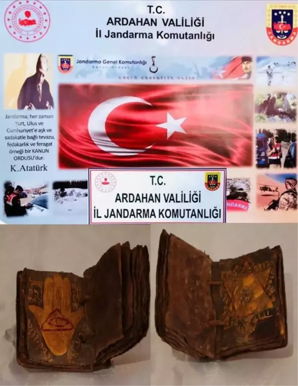 Ardahan'da, Orta Çağ döneminden Tevrat ele geçirildi