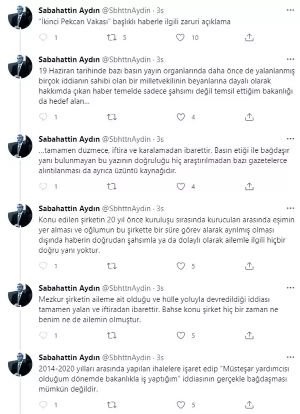 Sağlık Bakan Yardımcısı Aydın Açıklaması