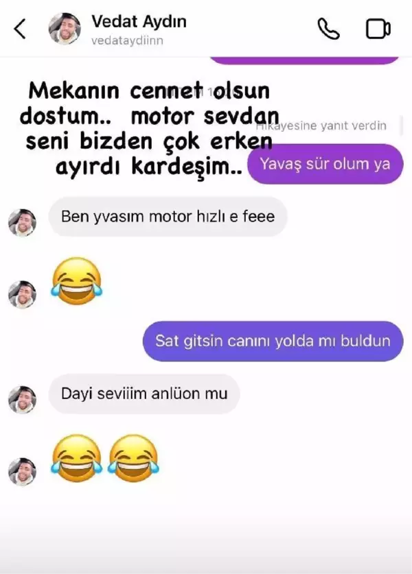 Son Dakika | Hız yaptığı motosikletiyle kazada ölen Vedat'ı arkadaşı 'Canını yolda mı buldun' diye uyarmış