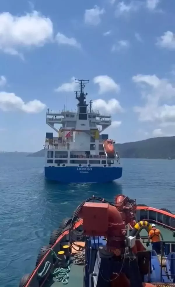 İstanbul Boğazı'nda Gemi Trafiği Çift Yönlü Askıya Alındı