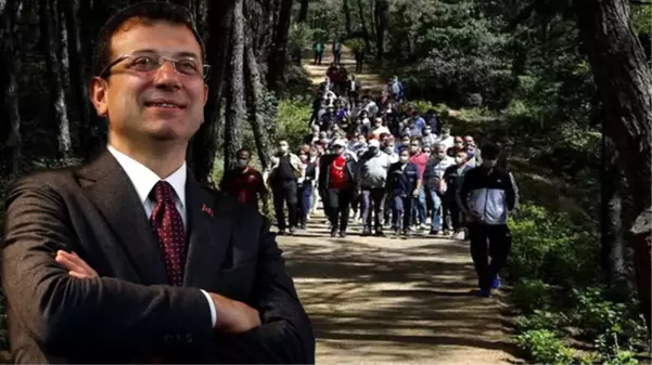 Ekrem İmamoğlu, Hacıosman'daki Atatürk Kent Ormanı'nın açılışını yaptı