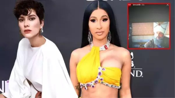 Muhteşem Yüzyıl hayranı çıkan Cardi B'ye Bergüzar Korel'den esprili gönderme