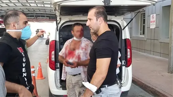 Oğlunu pompalı tüfekle yaralayan baba, kan revan içinde polise teslim oldu