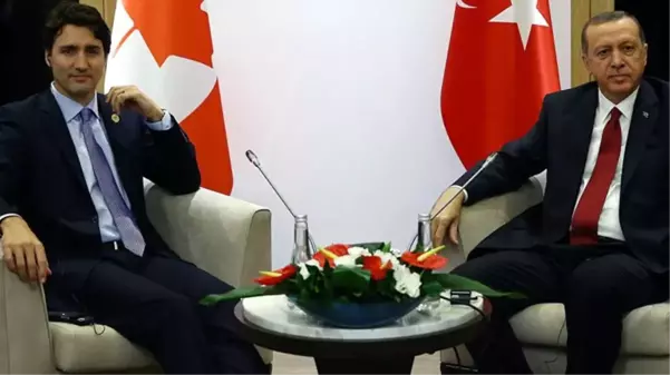 Cumhurbaşkanı Erdoğan, Kanada Başbakanı Trudeau'nun yüzüne söyledi: İhracat kısıtlaması müttefiklik ruhuna aykırı