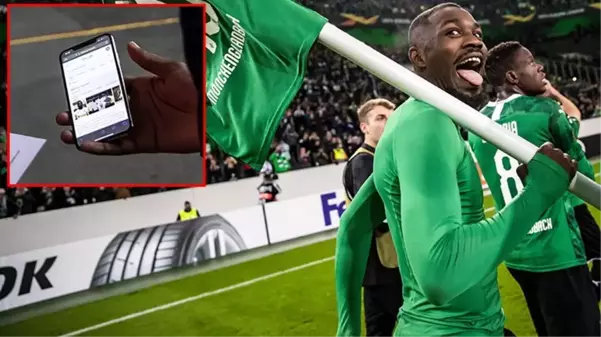 Marcus Thuram, kendisini tanımayan güvenlik görevlisine Google'dan fotoğraflarını gösterdi