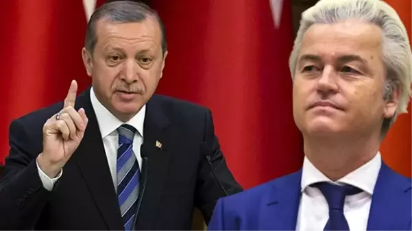 Hollanda Özgürlük Partisi Başkanı Geert Wilders'tan skandal karikatür paylaşımı! Cumhurbaşkanı Erdoğan'a 