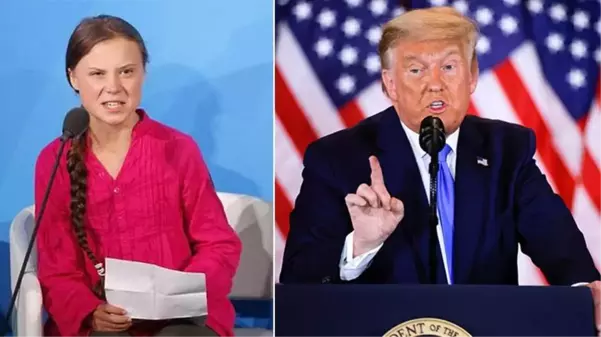 Aktivist Greta, Trump'tan intikamını fena aldı: Sakinleş Donald, öfke problemi üzerinde çalışmalısın