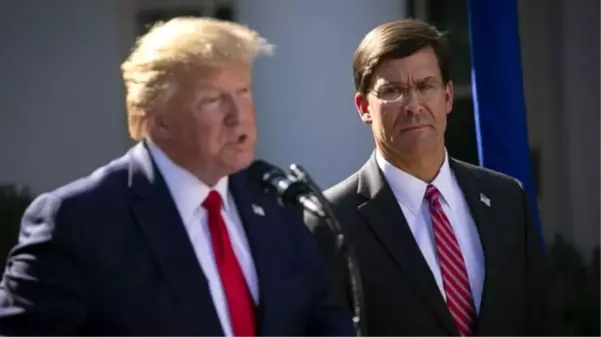 Son Dakika: ABD Başkanı Donald Trump, Savunma Bakanı Mark Esper'i görevden aldı