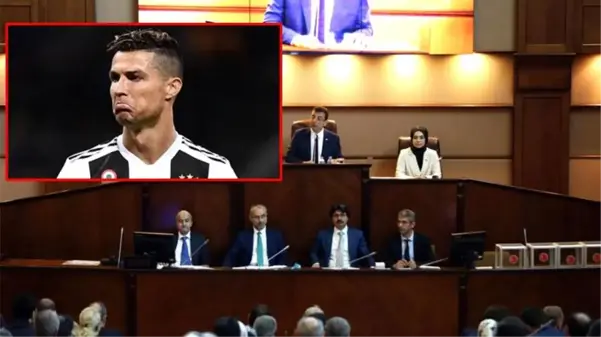 İBB Meclisi'nde Cristiano Ronaldo tartışması: İBB'nin gelmiş olduğu durumu göz önüne getirmektedir