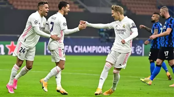 Real Madrid, deplasmanda Inter'i 2-0 mağlup etti