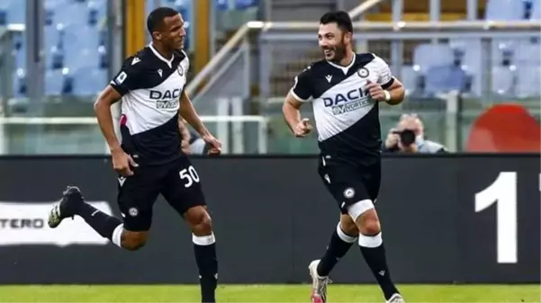 Tolgay Arslan'ın gol attığı maçta Udinese, Lavio'yu 3-1 yendi