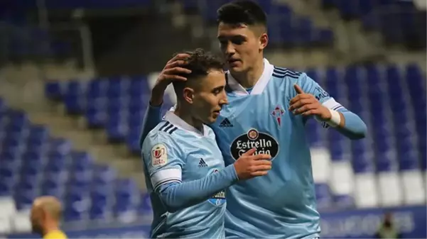 Celta Vigo'da oynayan Emre Mor, Kral Kupası maçında ağları havalandırdı