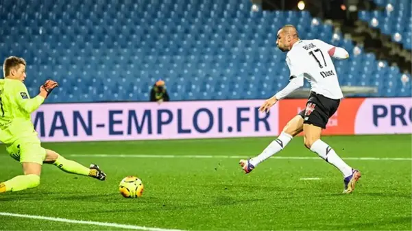 Lille, Burak Yılmaz'ın son dakikalarda attığı golle Montpellier'i devirdi