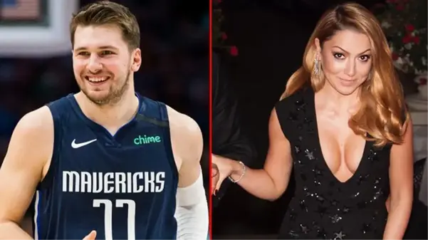 NBA yıldızı Luka Doncic, maçtan dönerken Hadise'nin 