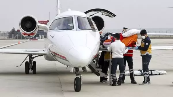 Prof. Dr. İlhan Başgöz, ambulans uçakla ABD'den Türkiye'ye getirildi