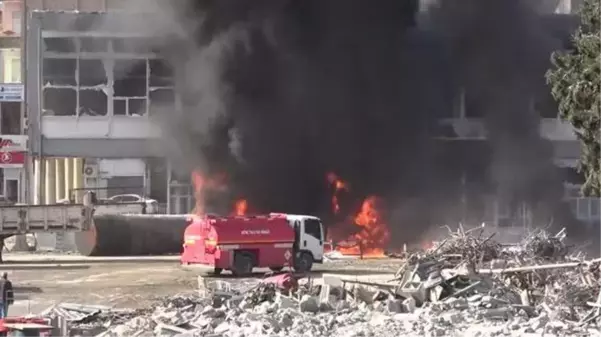 Yakıt tankında temizlik yaparken patlama meydana geldi