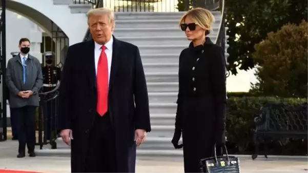 Melanie Trump, Beyaz Saray'a böyle veda etti: First Lady'niz olmak en büyük onurdu