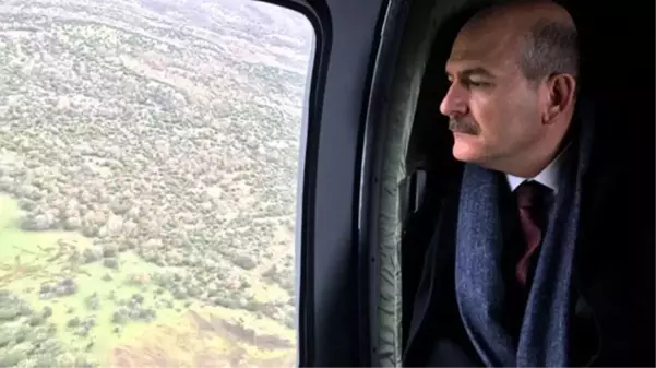 Bakan Soylu'yu taşıyan helikopter yoğun sis nedeniyle Bilecik'e iniş yaptı