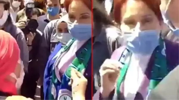 Akşener, Rize ziyaretinde kendisine yöneltilen soruya sert tepki gösterdi: Sizi Allah'a havale ediyorum