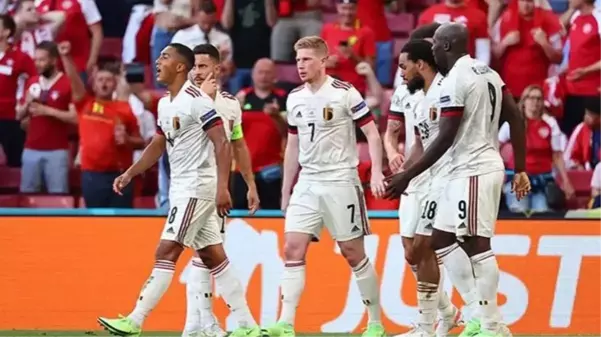 EURO 2020 B Grubu'nda Kevin De Bruyne'nin yıldızlaştığı maçta Belçika, Danimarka'yı 2-1 mağlup etti