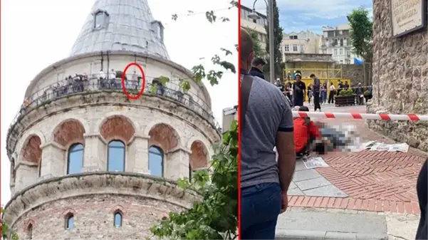 18 yaşındaki genç Galata Kulesi'nden atlayarak intihar etti